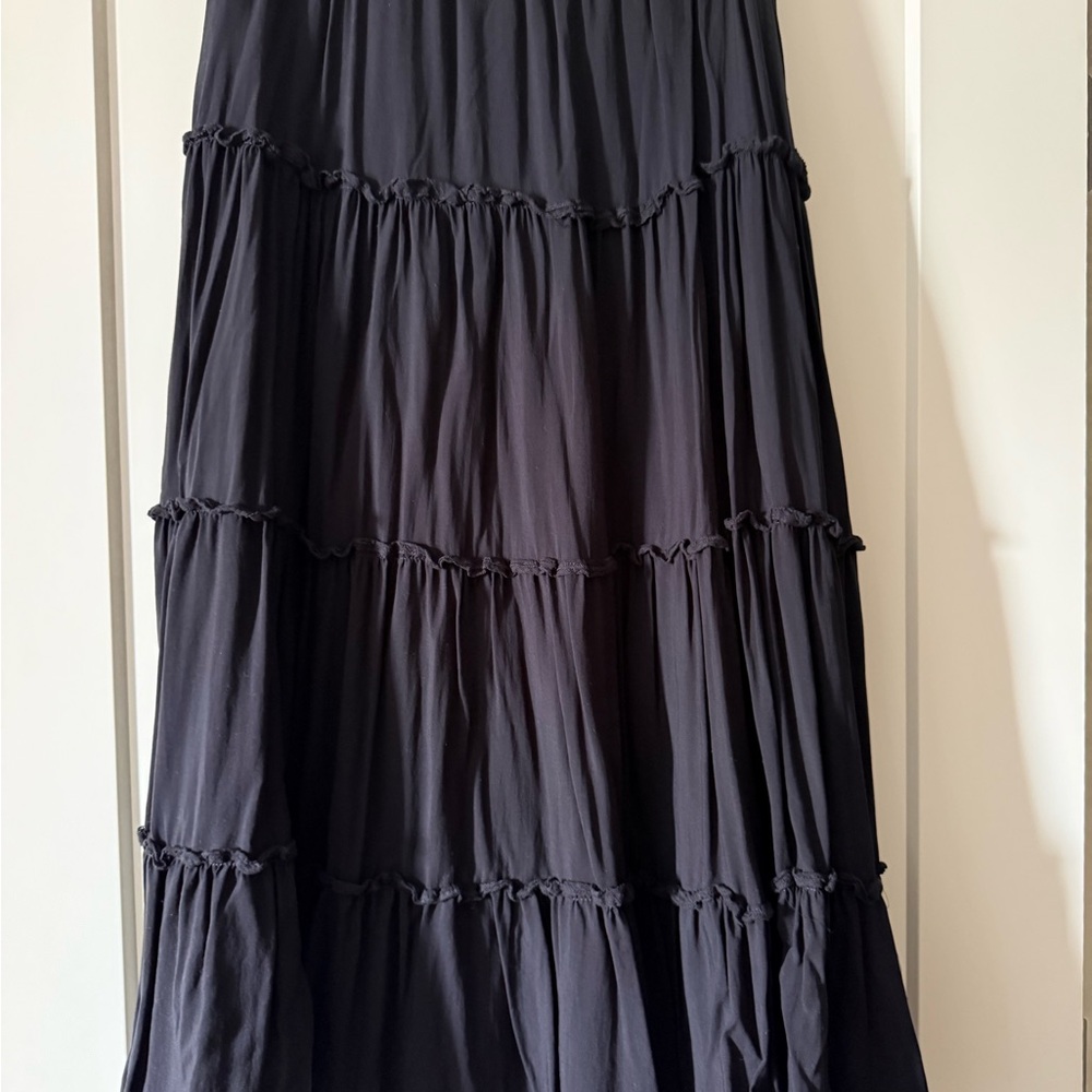 Aritzia Black Damasque Skirt - Picture 4 of 4